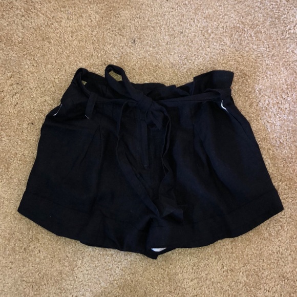 High Waisted Cindy Lee Black Shorts - Picture 1 of 3